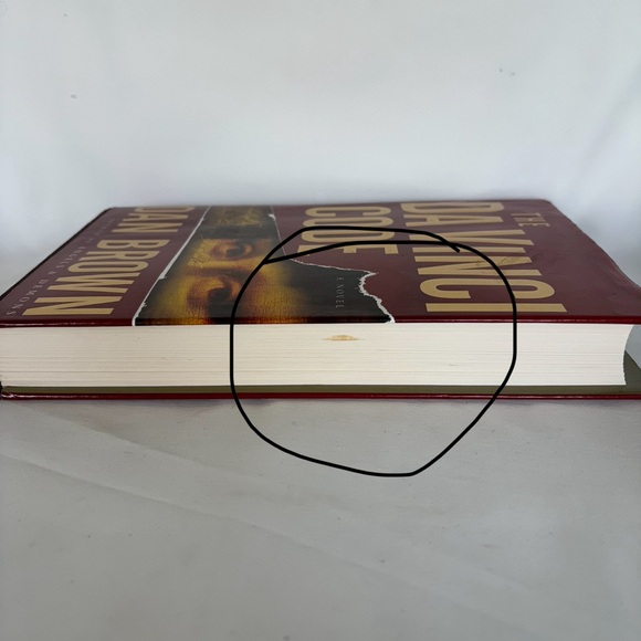 The Da Vinci Code Gently Used Hardcover Book by Dan Brown English Edition -2003 - Picture 7 of 9